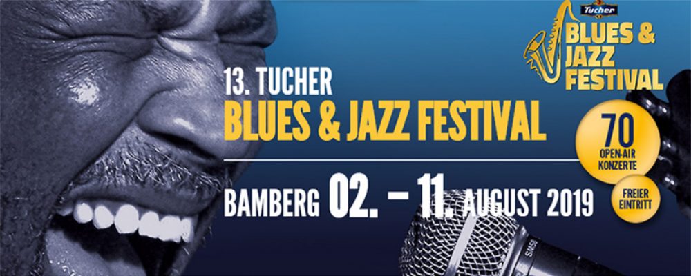 Tony Bullock eröffnet 13. Blues- und Jazzfestival