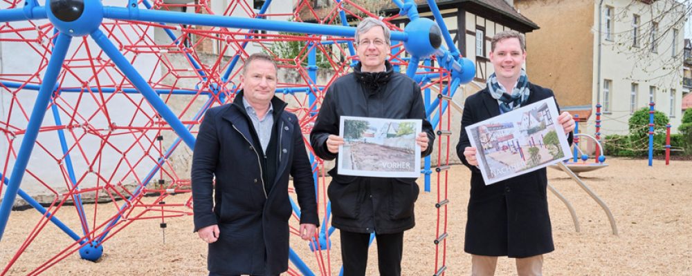 Spielplatz Gangolfschule völlig neu gestaltet