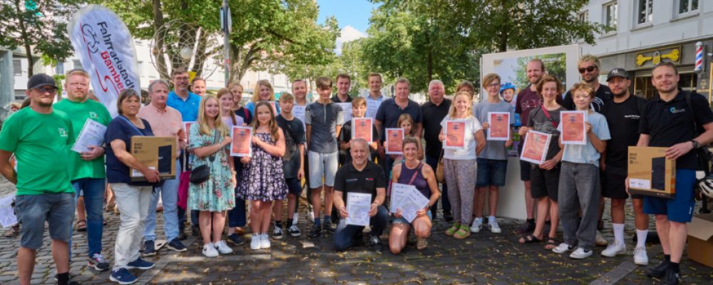 Erneute Rekordbeteiligung: Das sind die Gewinner-Teams beim STADTRADELN 2024