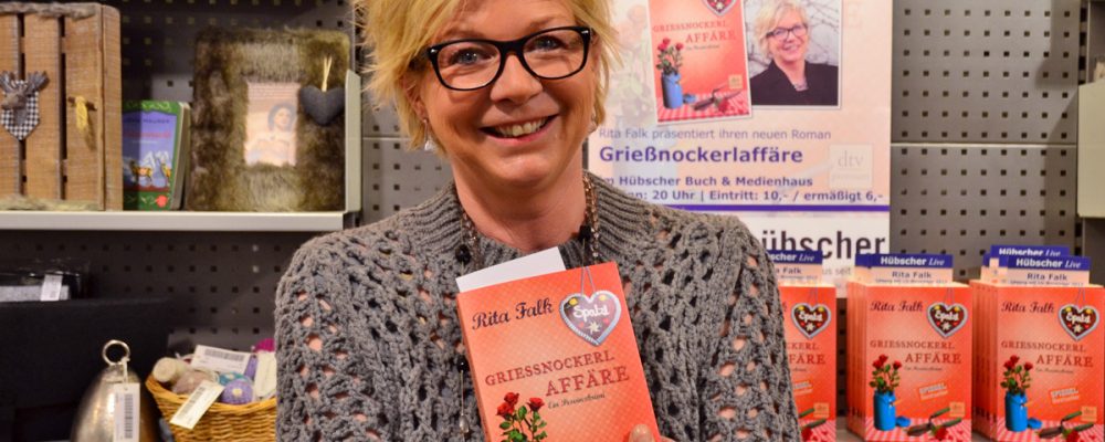 Grießnockerlaffäre im Buchhaus Hübscher