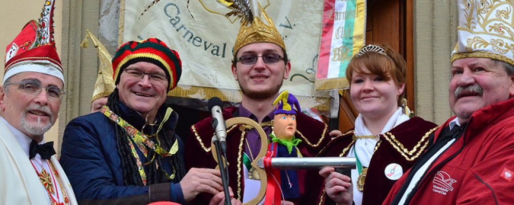 Fasching in Bamberg erreichte am Dienstag mit seinem Faschingsumzug seinen Höhepunkt.