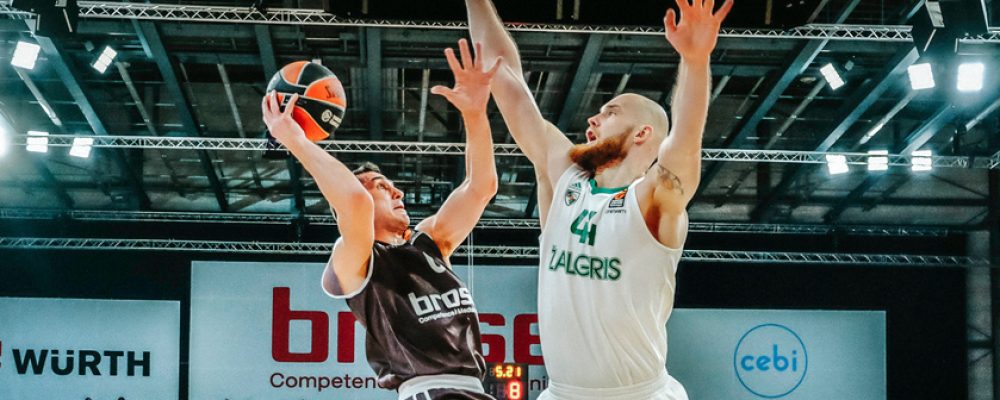 93:86 gegen Kaunas! Brose schafft den Befreiungsschlag