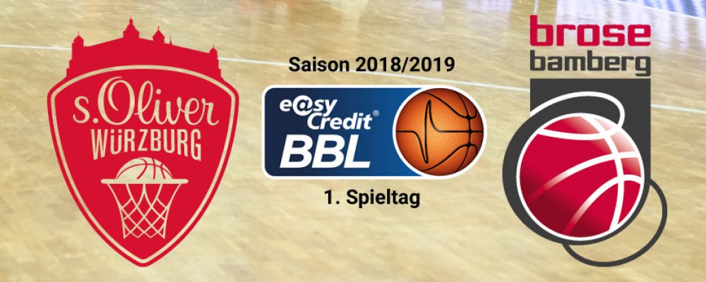 Derbytime zum Saisonstart: Brose zu Gast in Würzburg