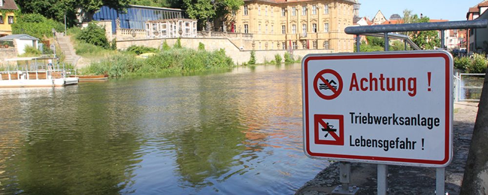 Badeverbot nicht nur in Regnitz und Kanal