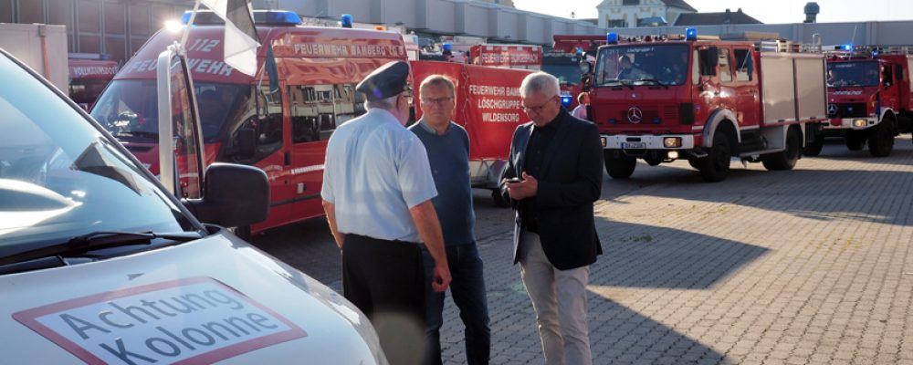 Großartiger Dienst für die Flutopfer