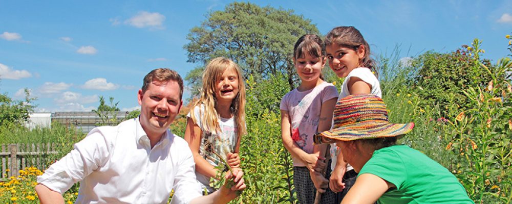 Nachhaltiges Projekt für Schulkinder blüht auf