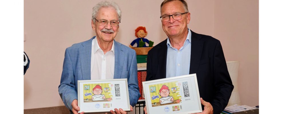 OB Starke: „Sams-Briefmarke auch Auszeichnung für Bamberg“