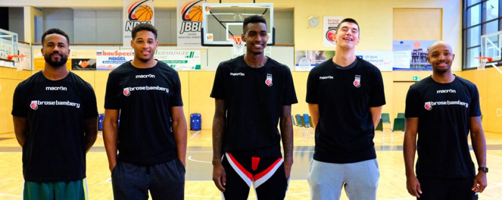 The Boys are back in Town: Trainingsauftakt bei Brose Bamberg