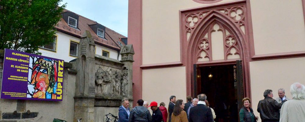 Erstes Lüpertz-Fenster für St. Elisabeth