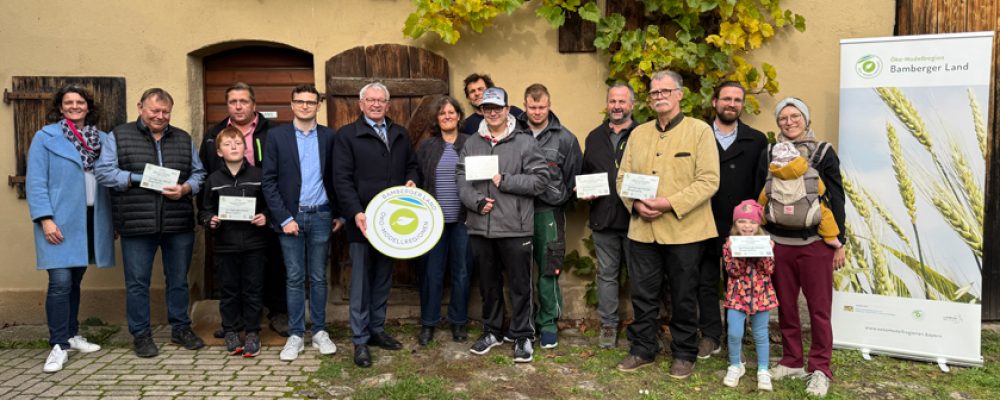 Öko-Modellregion Bamberger Land unterstützt elf innovative Projekte