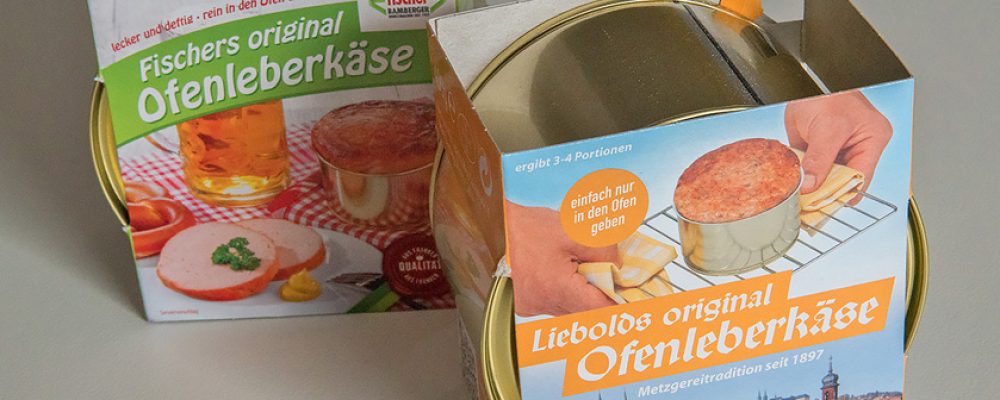 Leberkäse aus der Dose – „Fast Food“ auf Fränkisch