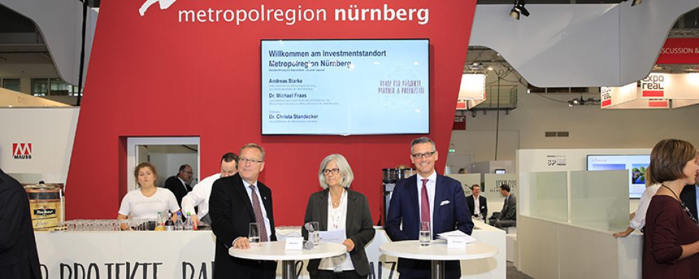 Metropolregion präsentiert sich auf der EXPO REAL 2019