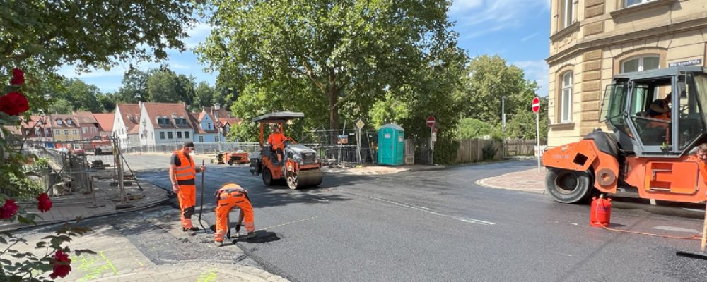 Markusbrücke wird rechtzeitig fertig