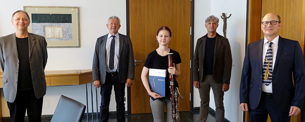 Schülerin der Kreismusikschule ausgezeichnet